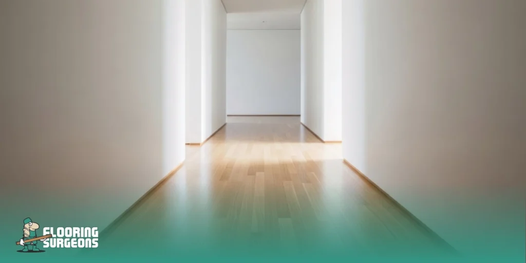 Flooring That Enhances Natural Light Without Windows Light laminate flooring is great for hallways because its long length means that the reflective surface can bounce light further down the hallway.