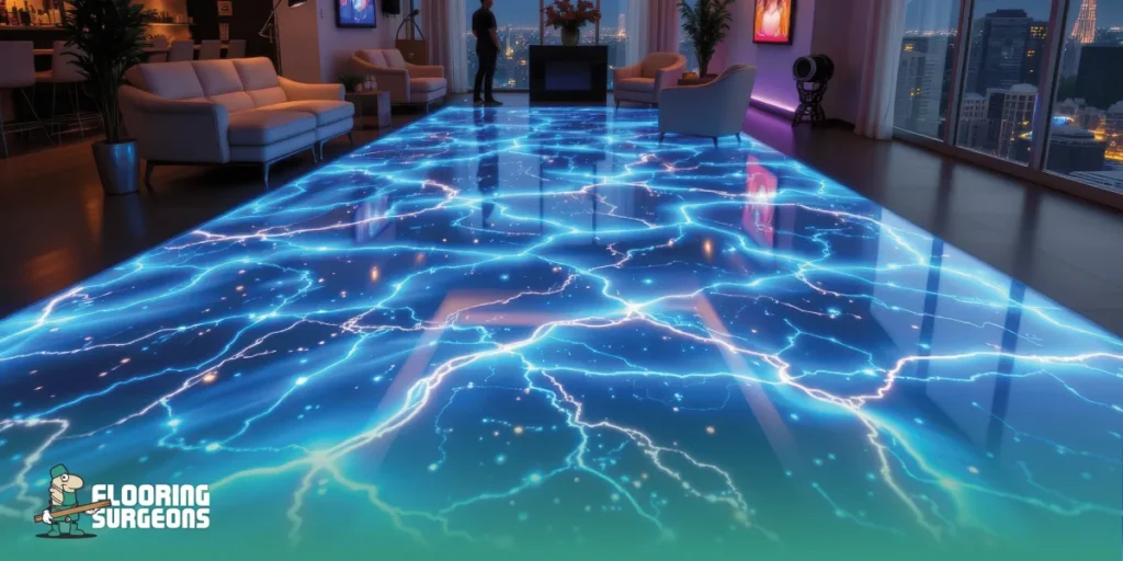 Holographic Floors Interactive Holographic Flooring