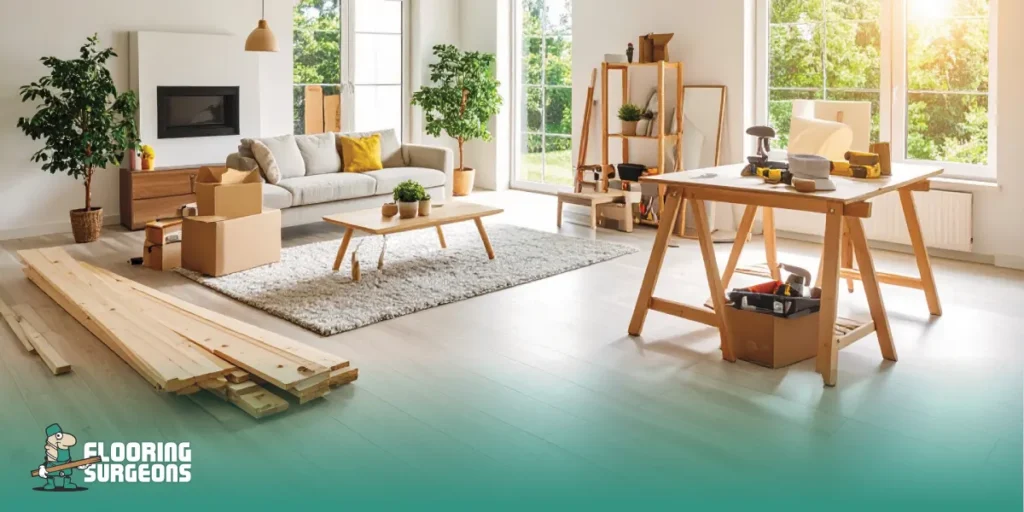 Self-powered flooring