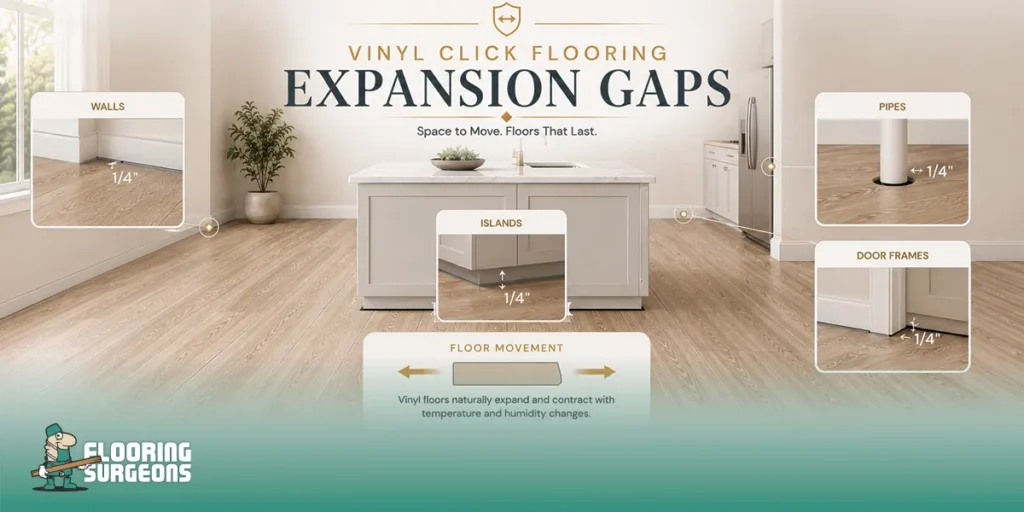 Expansion Gaps During Installation