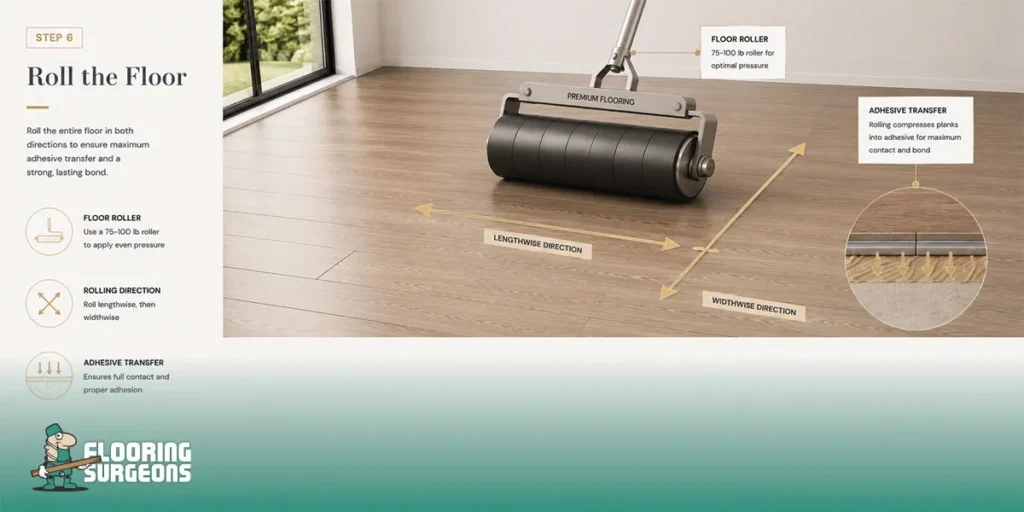 Roll the Floor Correctly