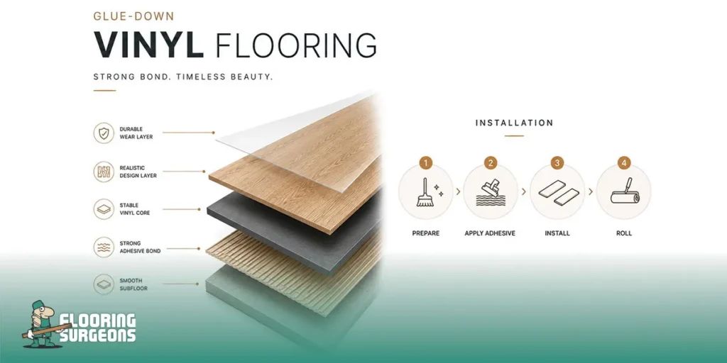 Understanding Glue-Down Vinyl Flooring