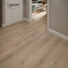 Flair 12mm Malted Grey Oak Classic Laminate Flooring living room
