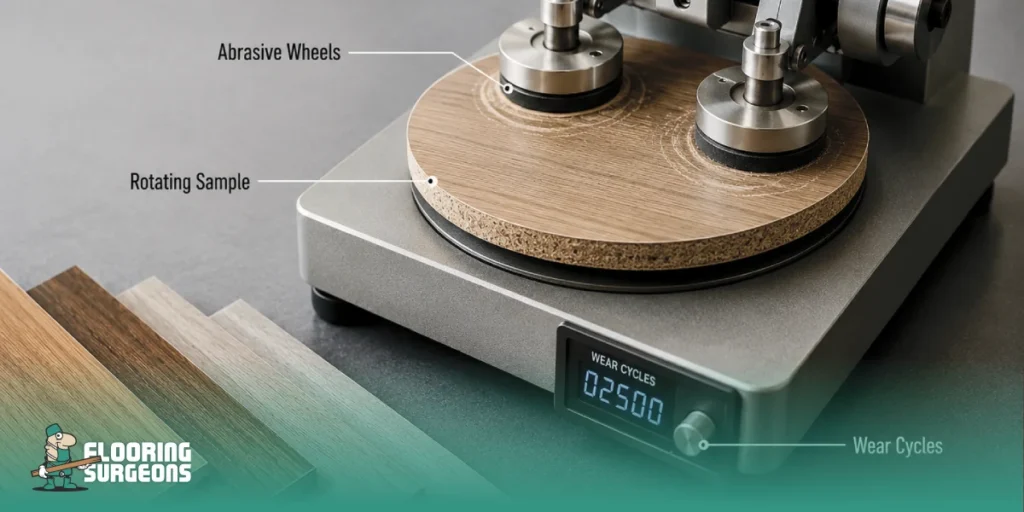 How the Taber Abrasion Test Flooring Method Works