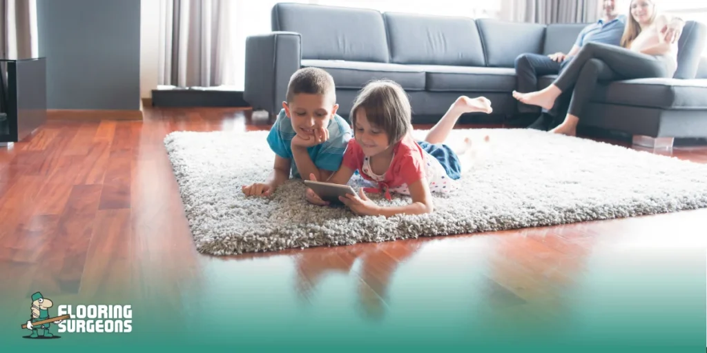 kid friendly durable living room design