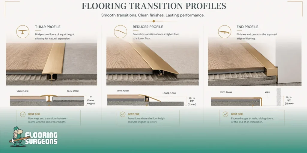 flooring transition profiles