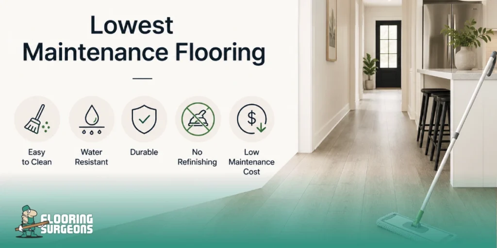 Luxury Vinyl Is Usually the Lowest Maintenance Flooring