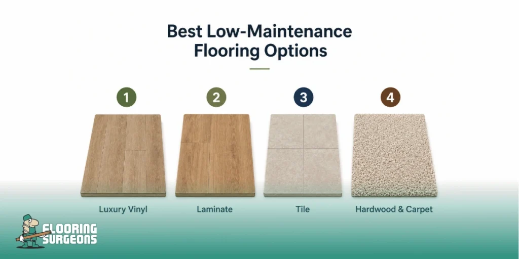 Best Low-Maintenance Flooring Options Ranked