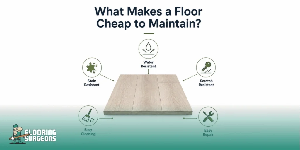 What Makes a Floor Cheap to Maintain?