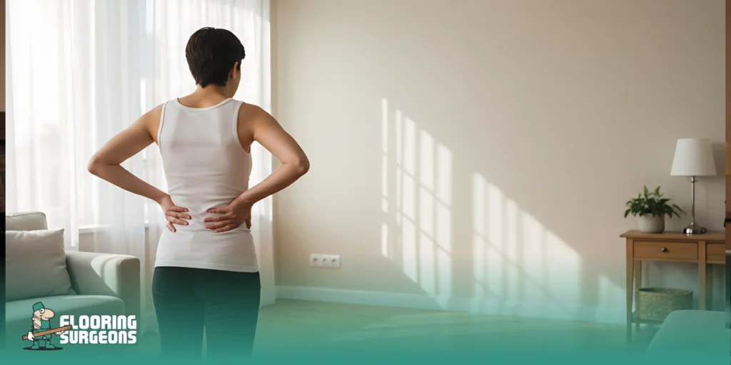 Flooring Types Better for People With Back Pain Is Luxury Vinyl Flooring Good for Back Pain?
