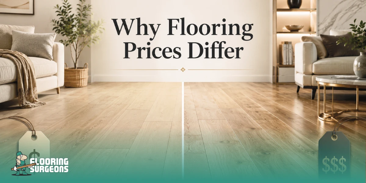 Why Some Flooring Brands Cost More Than Others Even With Similar Specifications