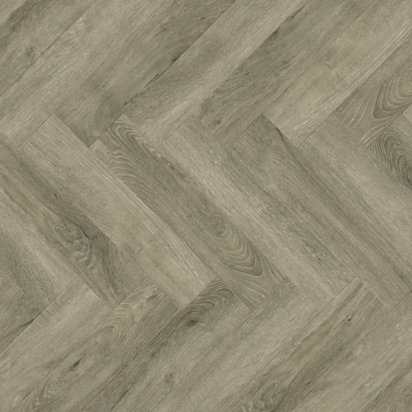Icona Herringbone 6.5mm Vintage Haze Luxury Vinyl Click Flooring
