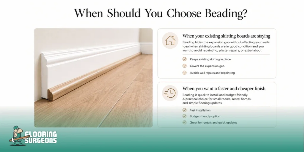 Beading vs Skirting When Should You Choose Beading?