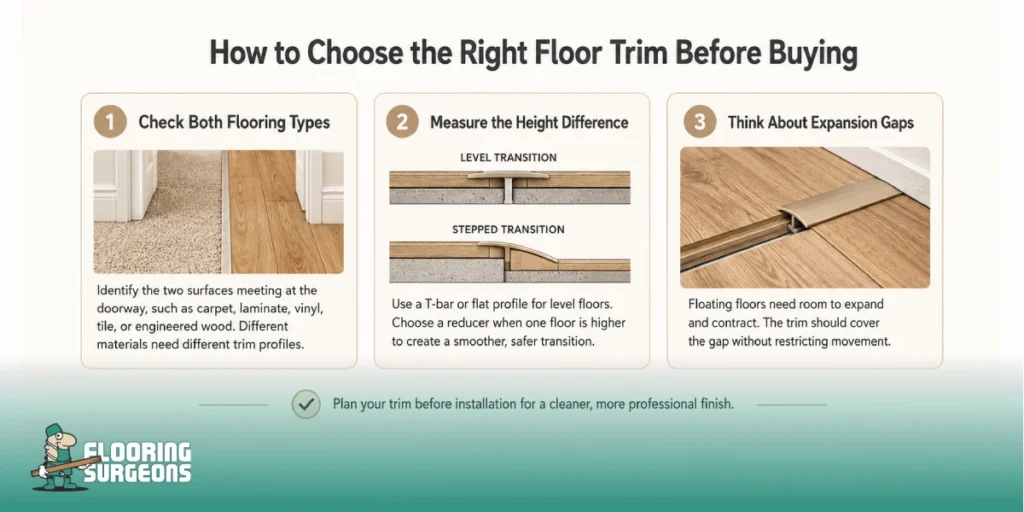 Floor Transition Strips How to Choose the Right Floor Trim Before Buying