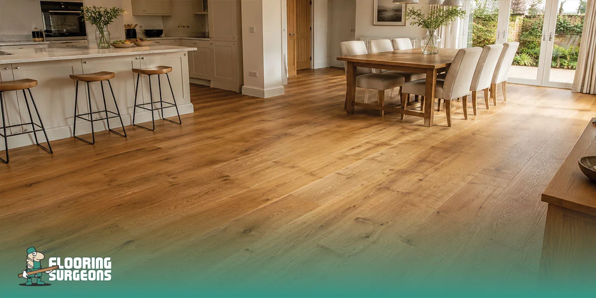hand-scraped engineered flooring