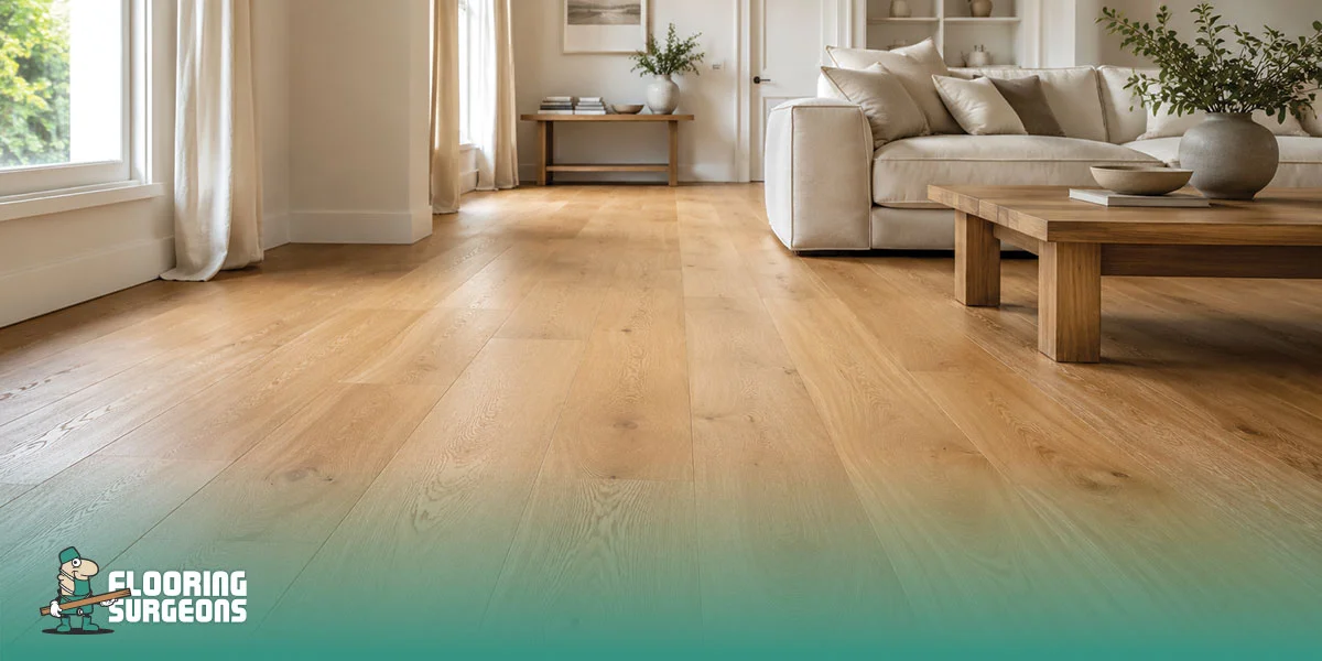 lacquered engineered wood flooring