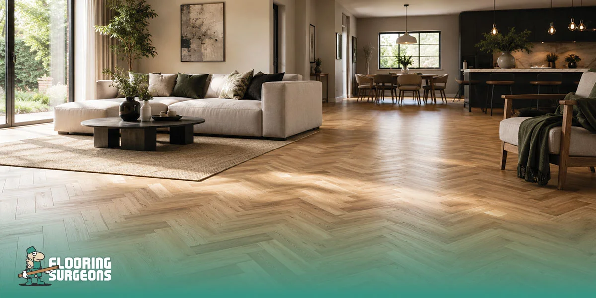10mm thick herringbone flooring