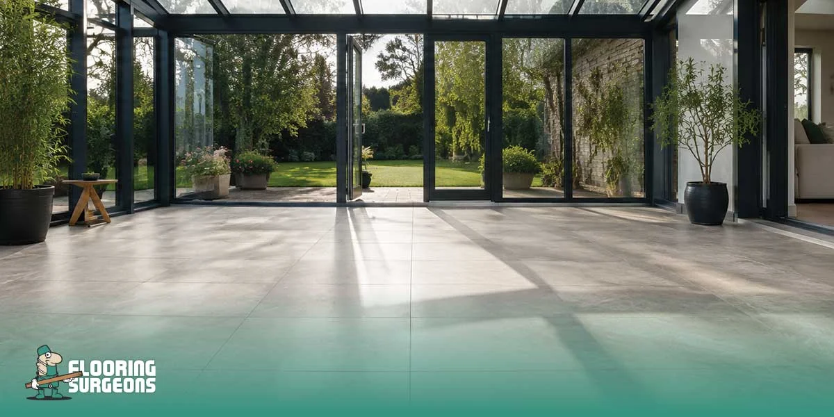 conservatory LVT flooring