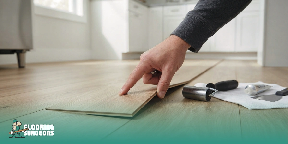 How to Stop Vinyl Flooring Lifting at the Edges