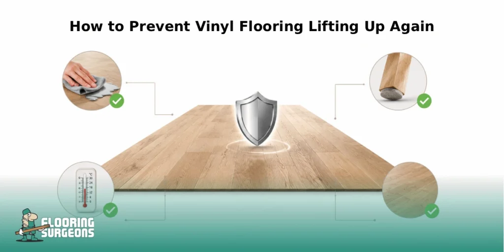 Stop Vinyl Flooring Lifting at the Edges How to Prevent Vinyl Flooring Lifting Up Again