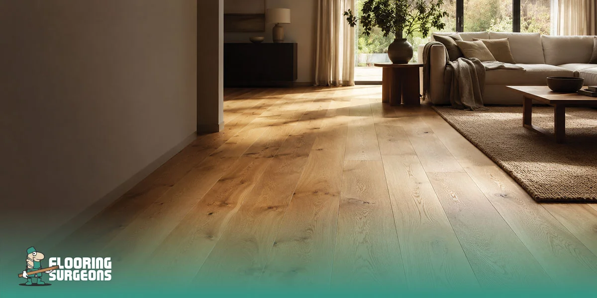 UV oiled solid wood floor