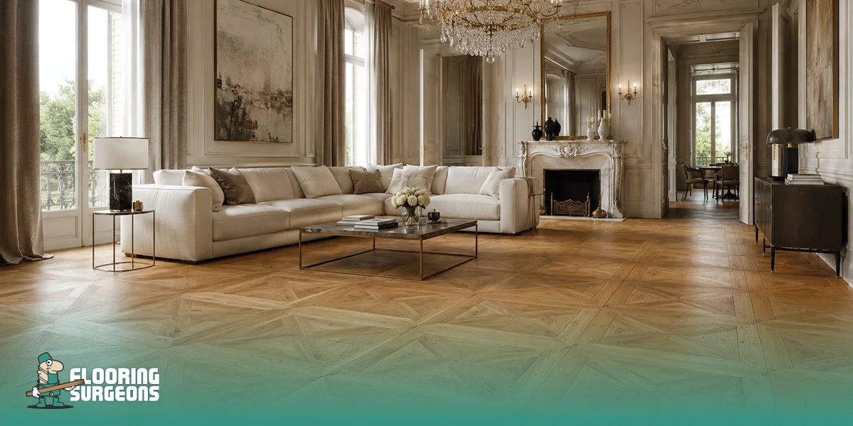 engineered Versailles wood flooring