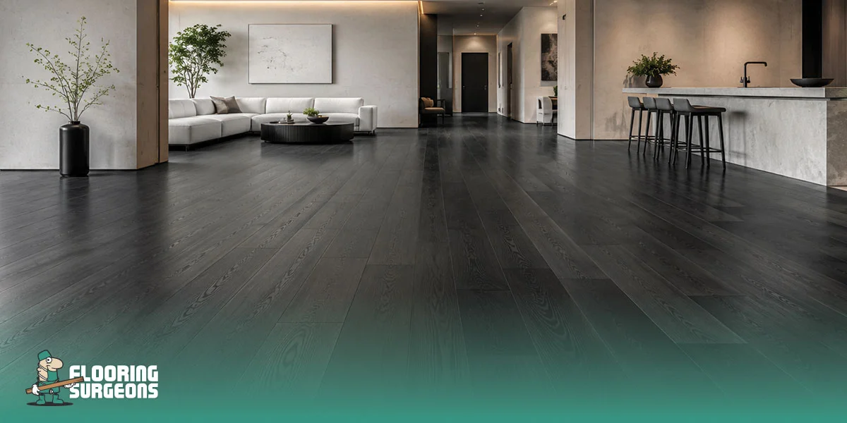black luxury vinyl tiles