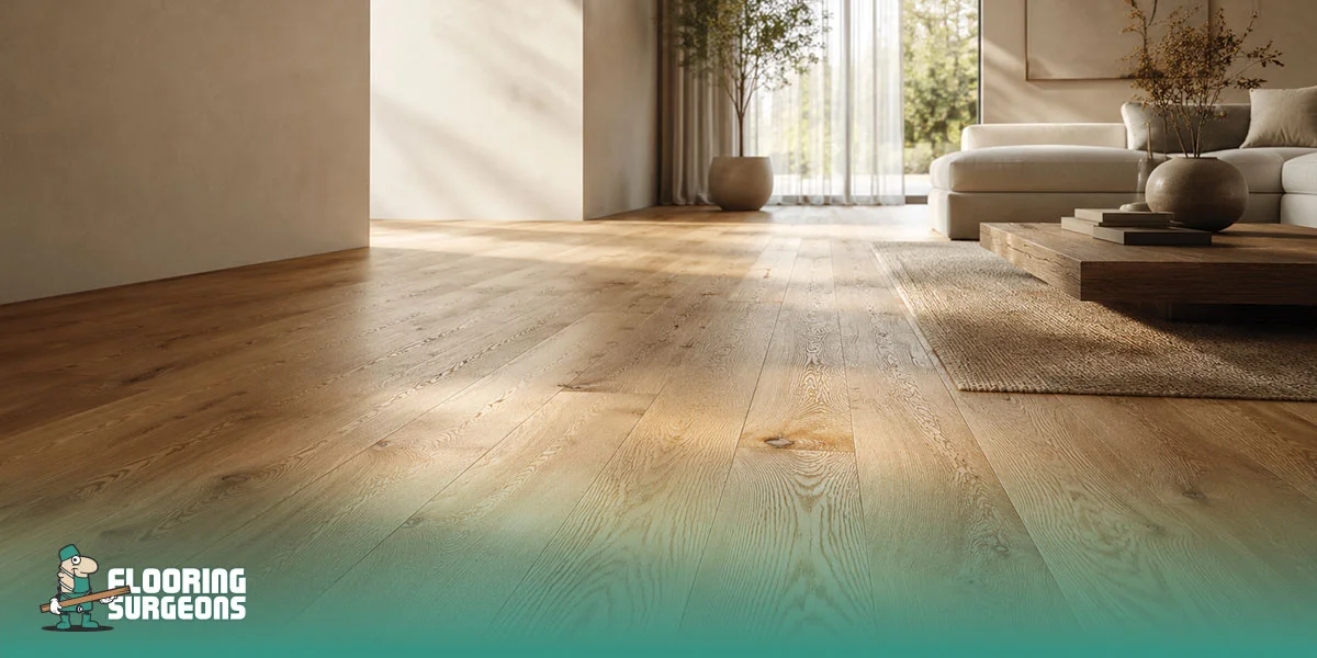 brushed and oiled solid wood floors