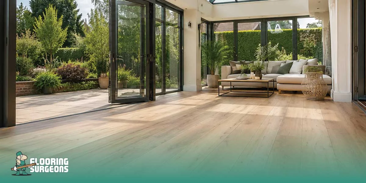 LVT conservatory flooring