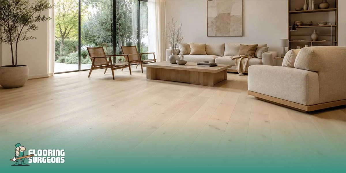 cream solid wood flooring