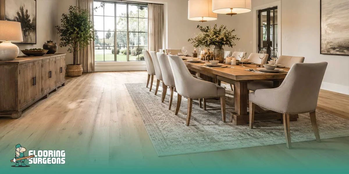 engineered wood flooring for dining room