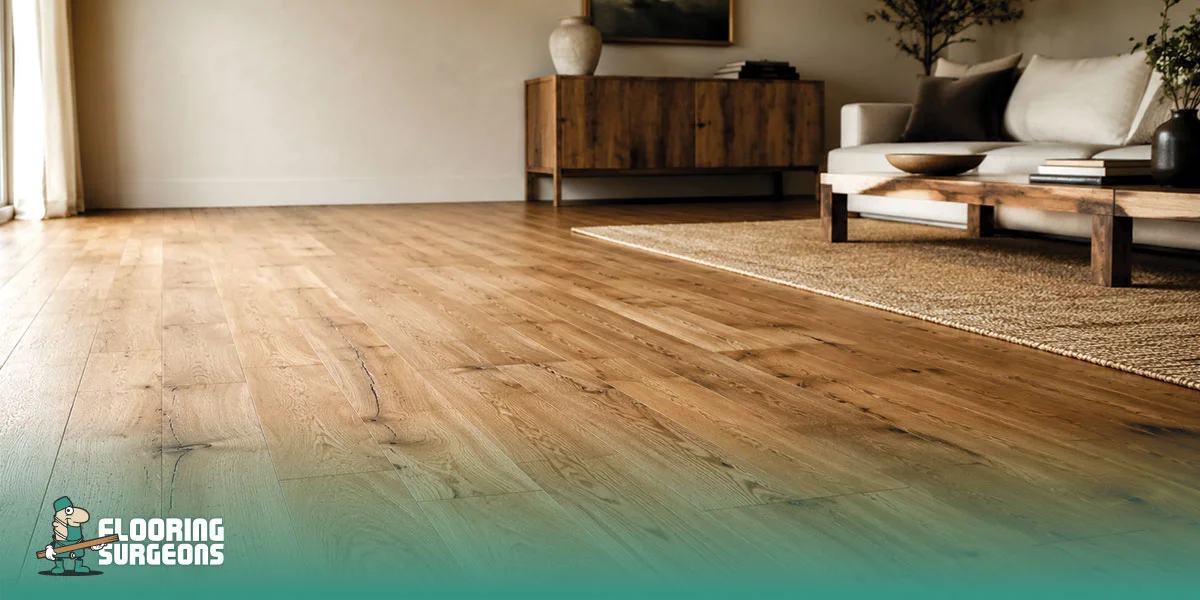hand scraped solid wood floors