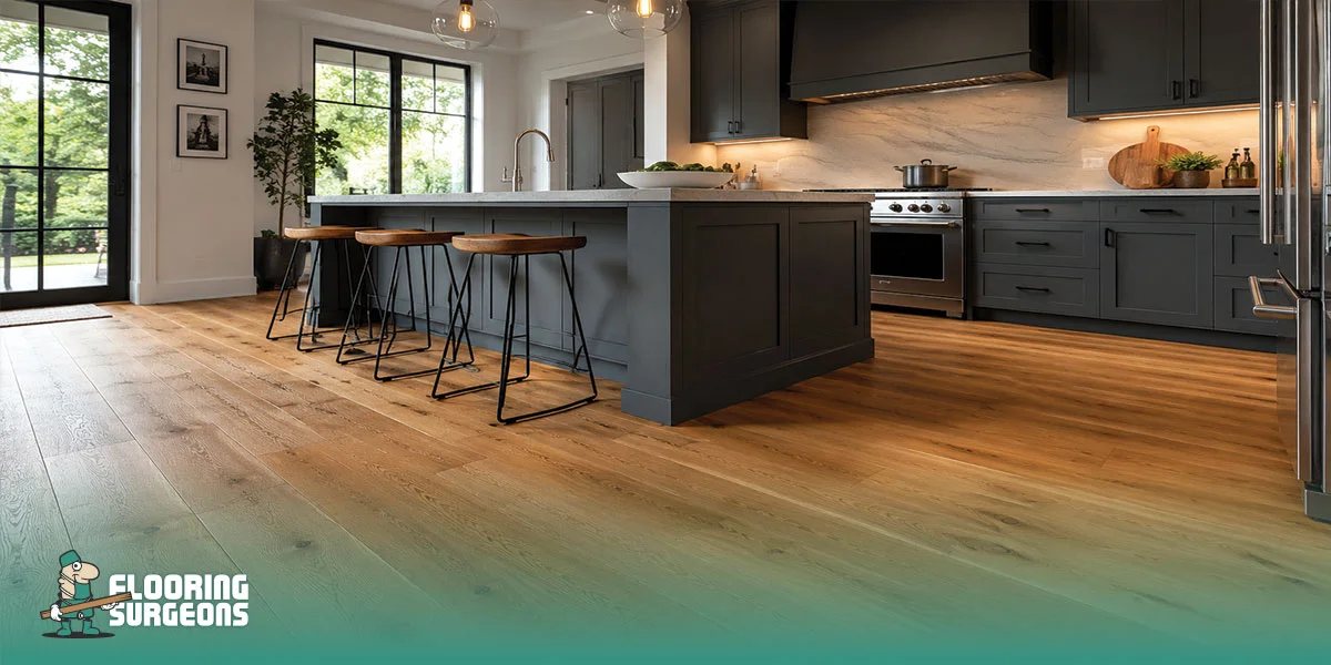 kitchen solid wood flooring