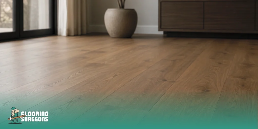 A matte wood floor finish can hide fine scratches and scuff marks better, but that doesn't necessarily make it the hardest wood floor finish. 