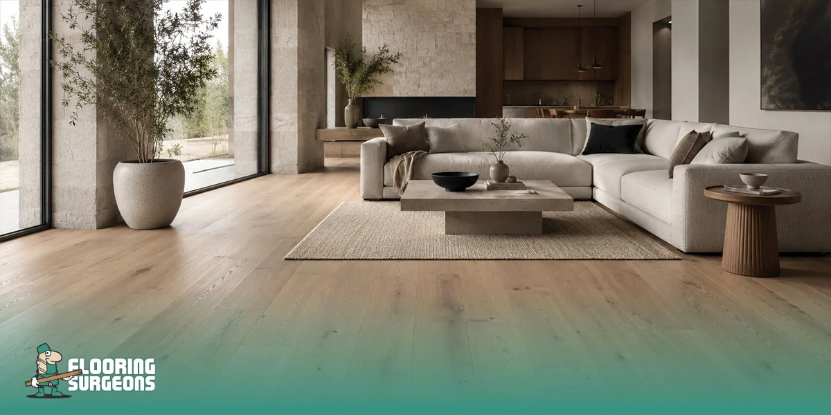 neutral solid wood flooring
