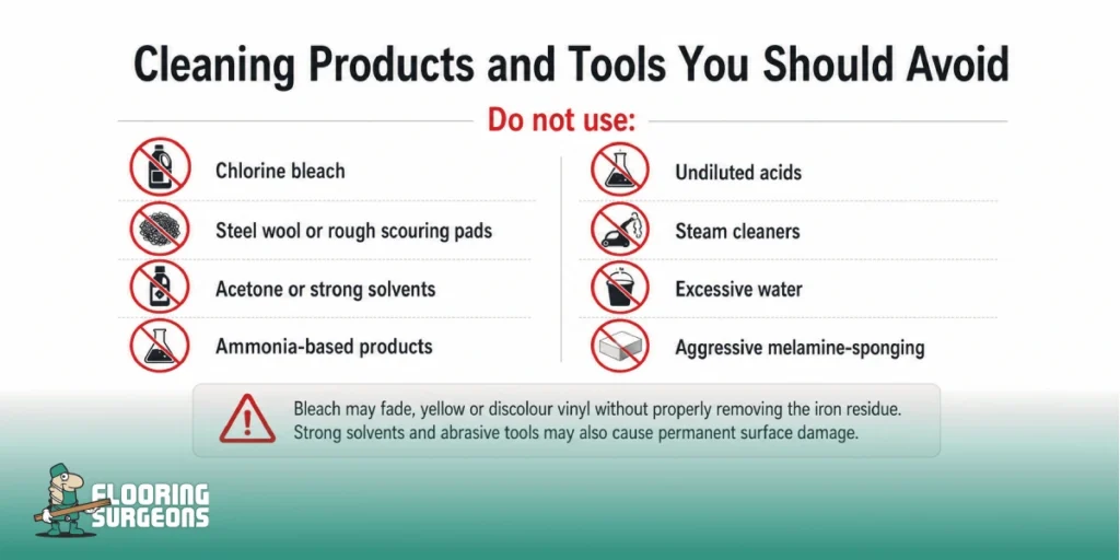 Cleaning Products and Tools You Should Avoid