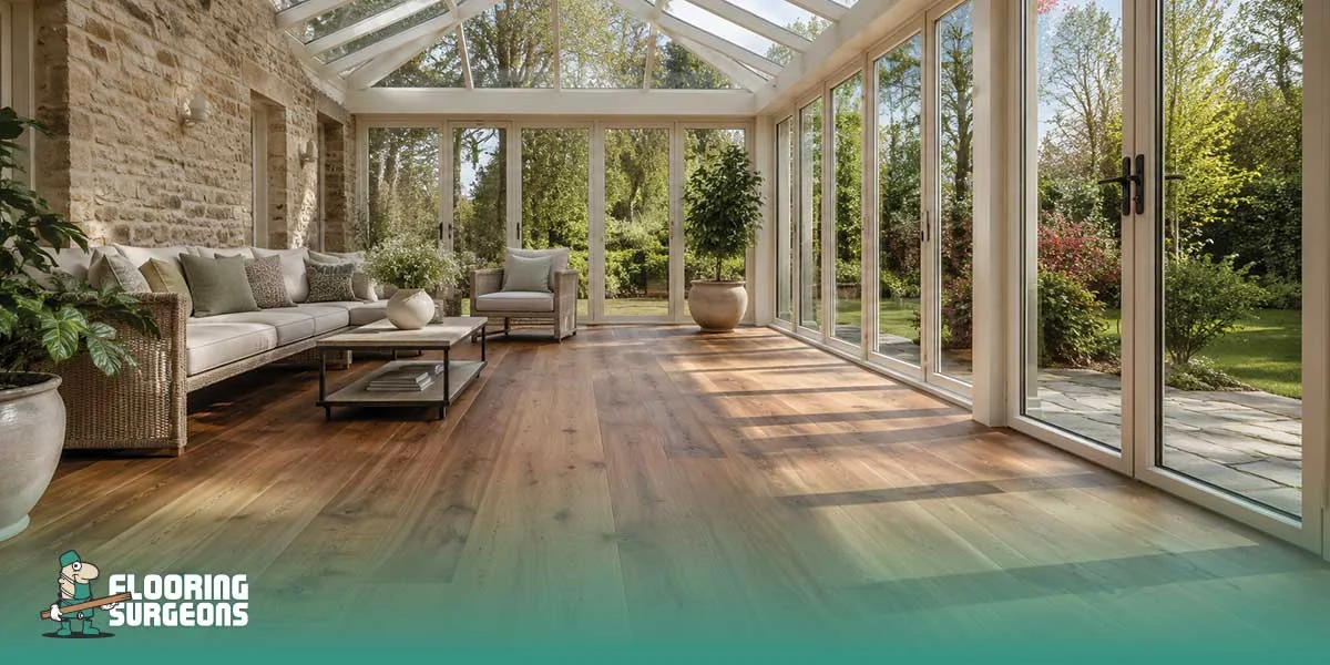 solid wood flooring for conservatory