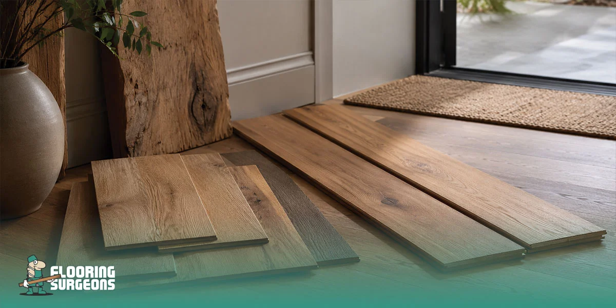 solid wood floor for hallway
