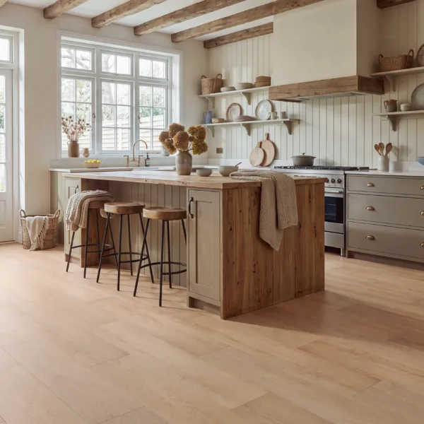 Anchor 2.5mm Cashmere Oak Glue Down LVT Flooring