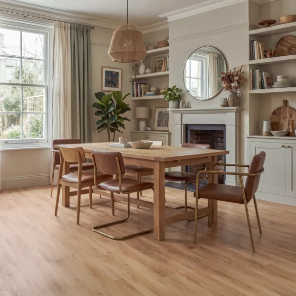 Anchor 2.5mm Barley Oak Glue Down LVT Flooring