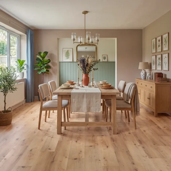Anchor 2.5mm Rustic Honey Oak Glue Down LVT Flooring