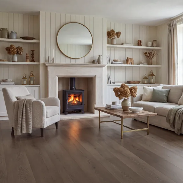 Anchor 2.5mm Driftwood Oak Glue Down LVT Flooring