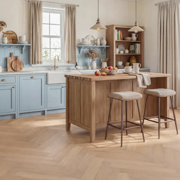 Anchor 2.5mm Claremont Fine Herringbone Glue Down LVT Flooring