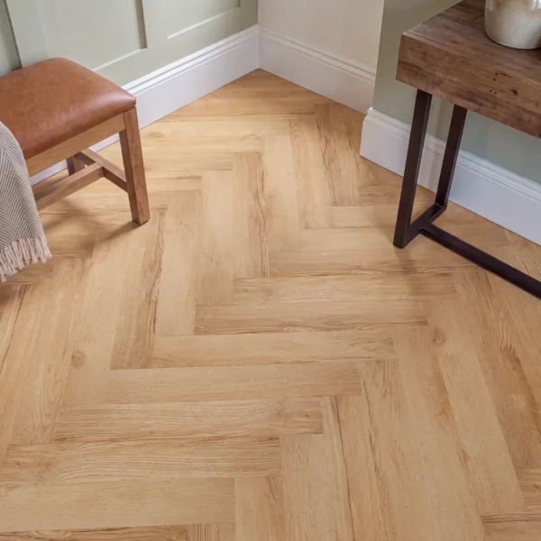 Anchor 2.5mm Blenheim Fine Herringbone Glue Down LVT Flooring