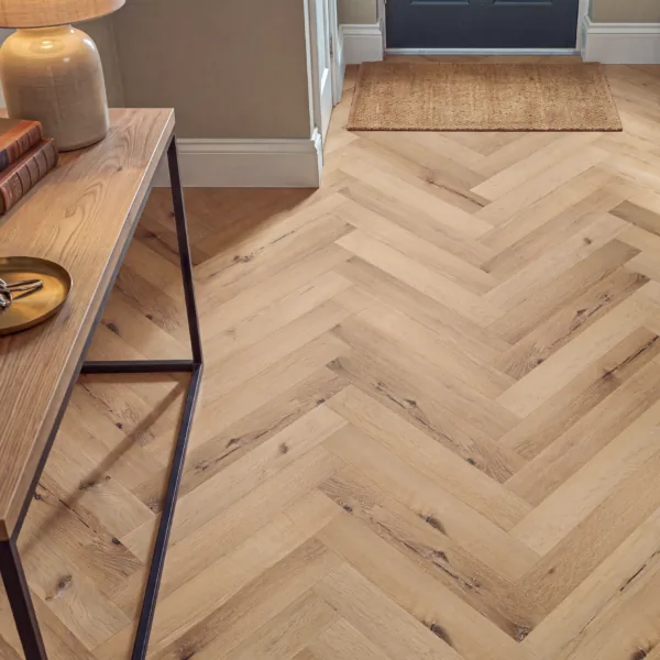 Anchor 2.5mm Linton Fine Herringbone Glue Down LVT Flooring