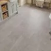 Graphite Tile Effect Glue down LVT Flooring in a modern bathroom