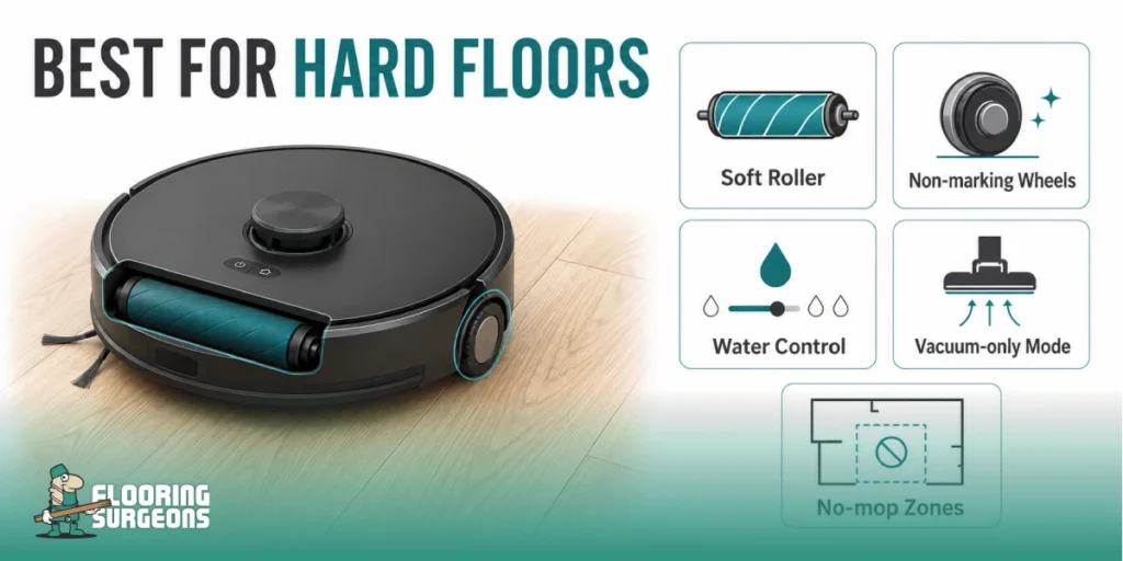 Choosing the Best Robot Vacuum for Hard Floors